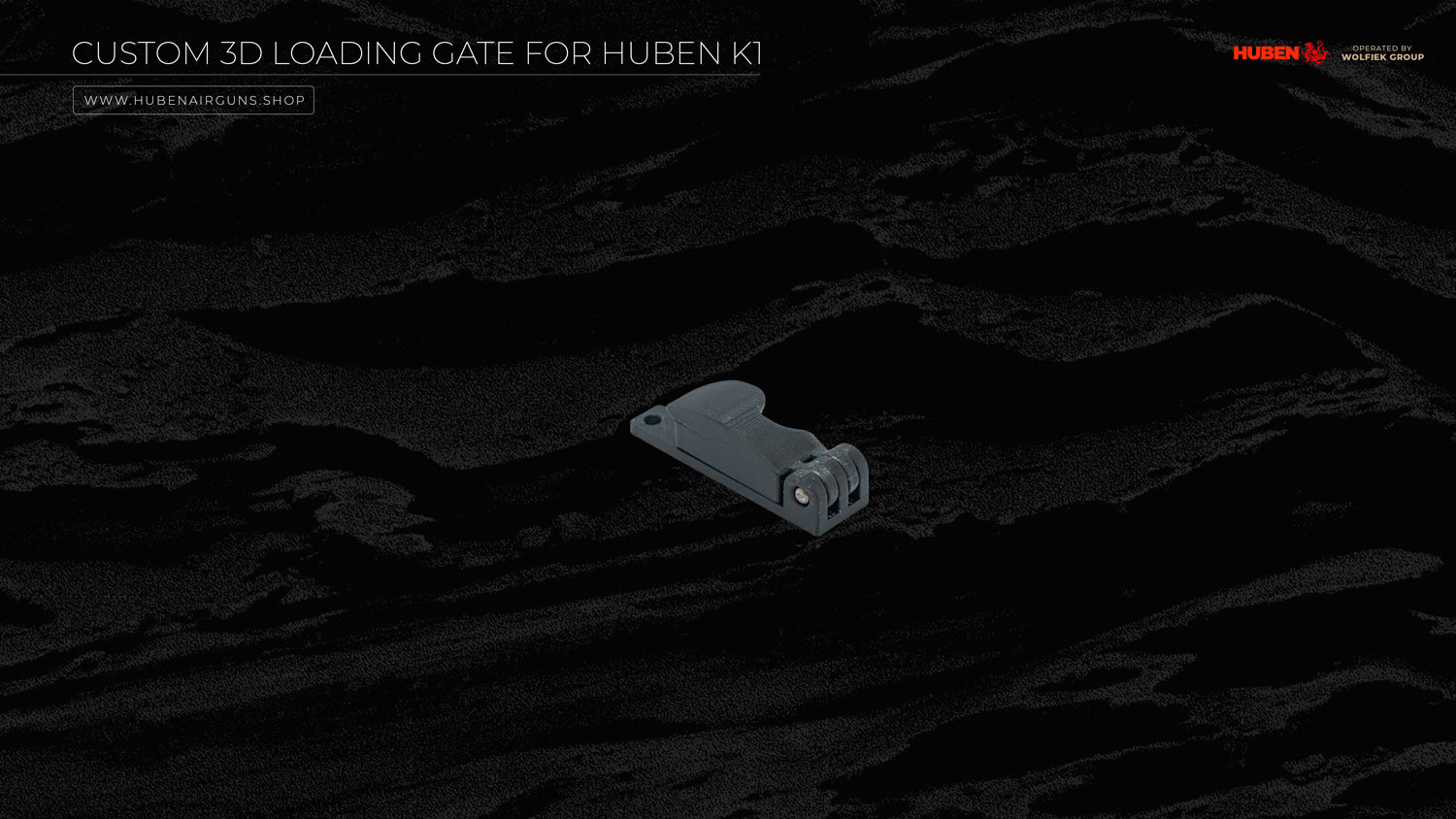 Custom 3D Loading Gate for Huben K1 (Latest Generation)