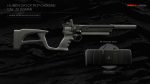 Huben GK1 V3+ CF PCP Carbine · Cal .22 (5.5mm)
