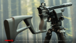 Huben GK1 V3+ CF PCP Carbine · Cal .25 (6.35mm)