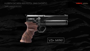 Huben GK1 V3+ Mini Air Pistol (aka Shorty) · Cal .25 (6.35mm)