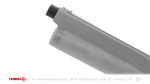 Original Suppressor Adapter for Huben GK1 Air Pistol