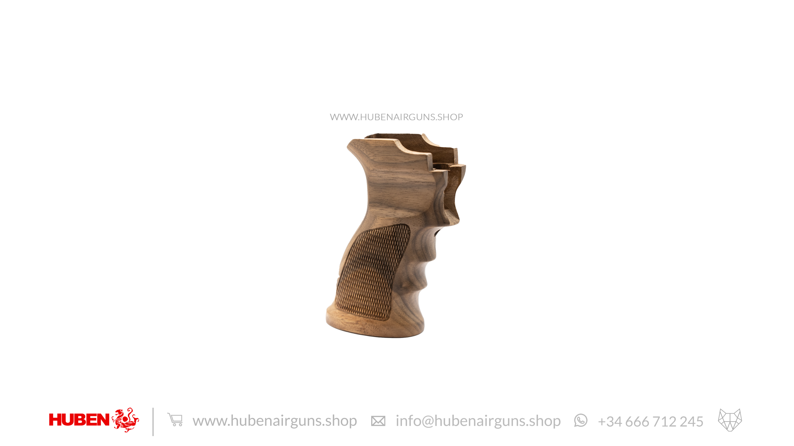 Wooden Grip for Huben GK1 Air Pistol