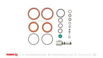 Replacement Parts Kit for Huben PCP Airgun Handpump · 350BAR/5000PSI