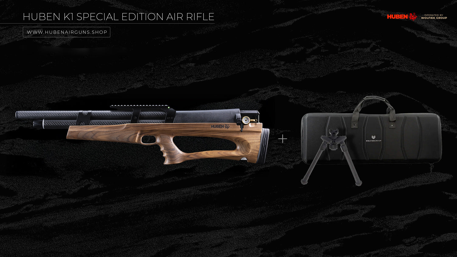 Huben K1 Special Edition Air Rifle · Cal .30 (7.62mm)