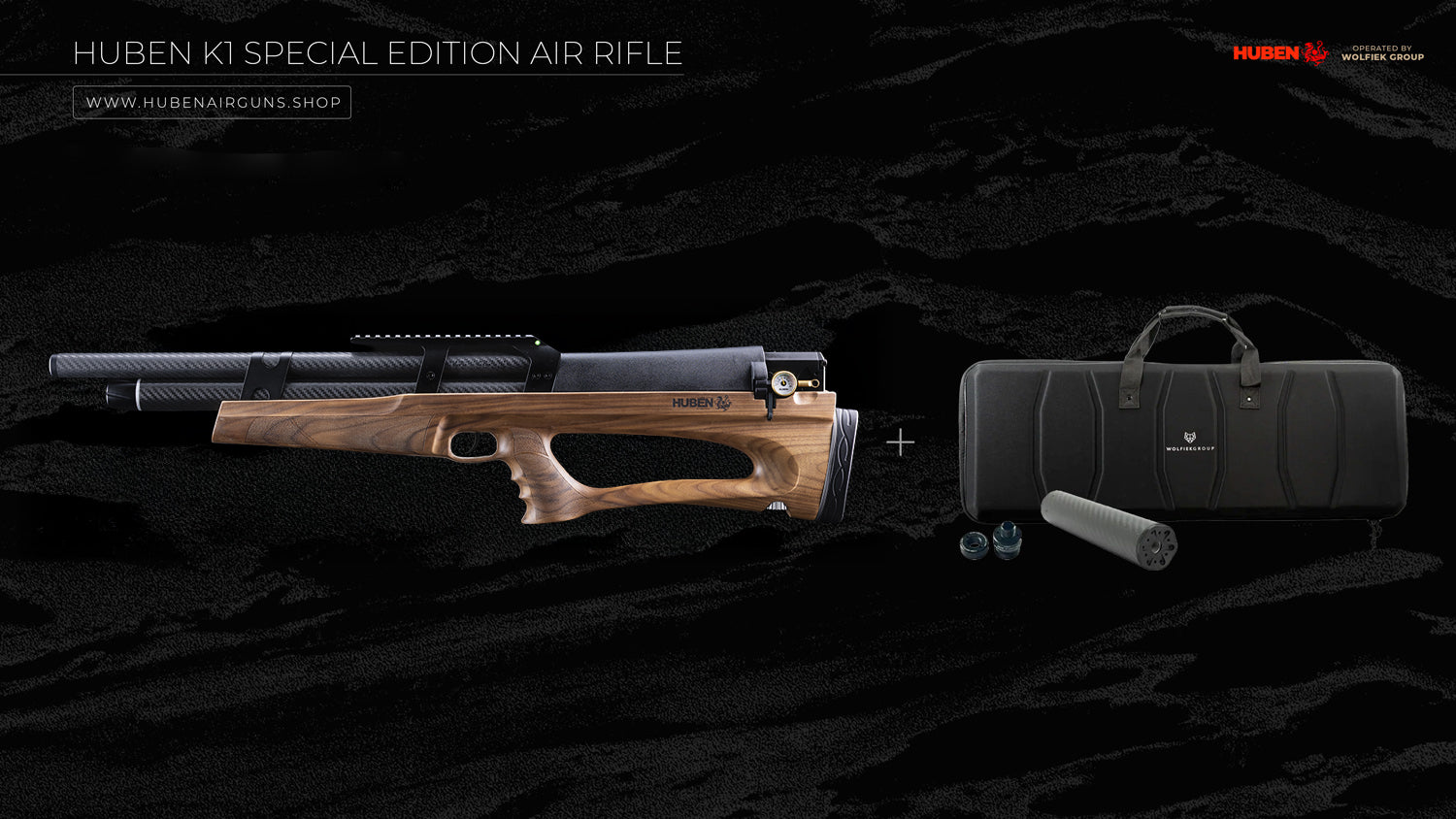 Huben K1 Special Edition Air Rifle · Cal .30 (7.62mm)
