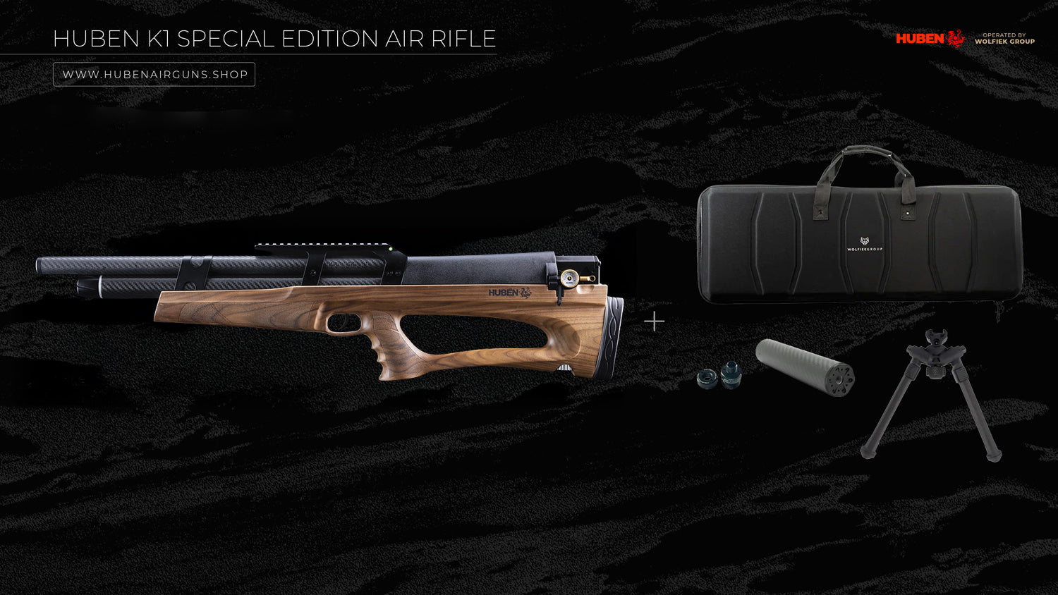 Huben K1 Special Edition Air Rifle · Cal .30 (7.62mm)