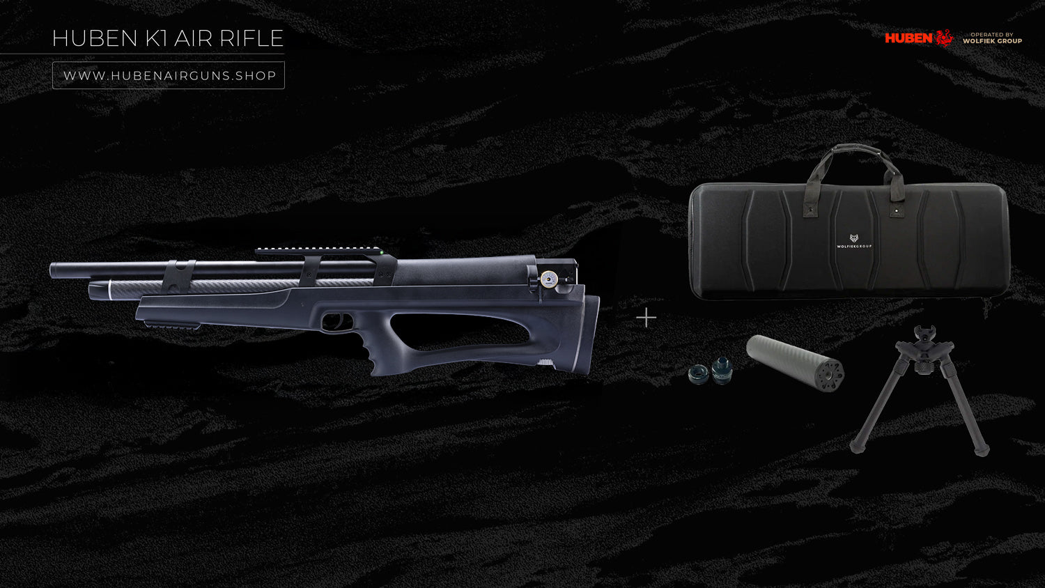 Huben K1 Air Rifle · Cal .30 (7.62mm)
