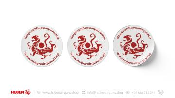 Huben Airgun Brand Stickers