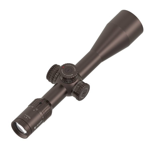 GLACIER 7-35×56 ED FFP – Anodized Bronze, 34mm Tube, IPX7, MRAD Reticle