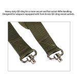 Universal QD Swivel 2 Point Tactical Sling Black&Green