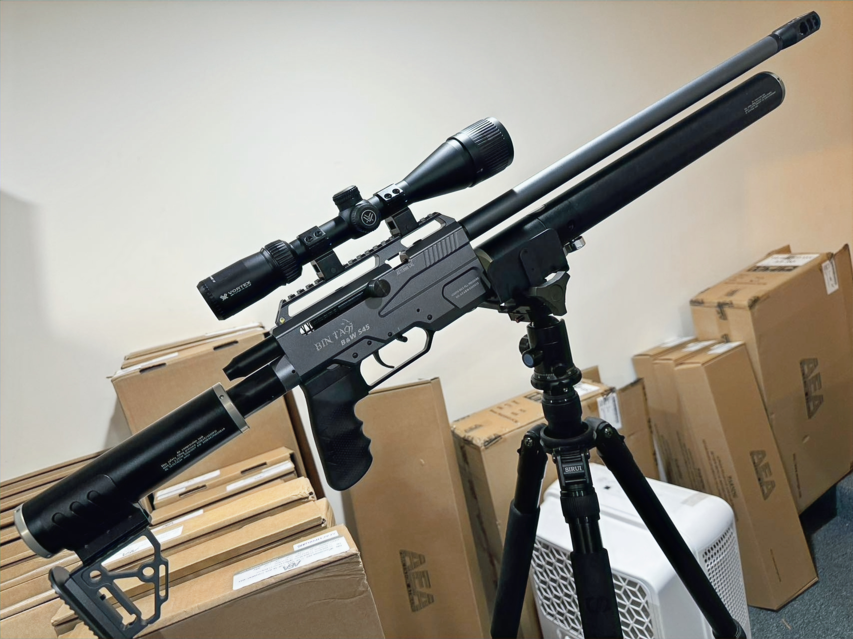 B&W S45 Nitro(357,457Cal) With FS1 3in1 Scope Combo(optional)