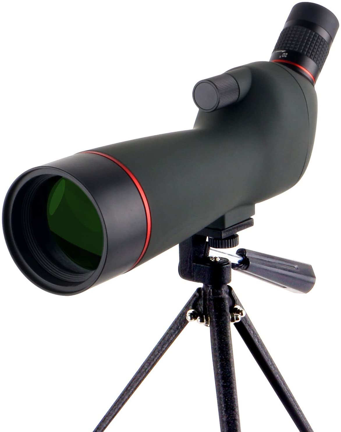 Gumo 20-60x60 Spotting Scope with Tripod,HD BAK4 Prism Full Multi-Coated Lens