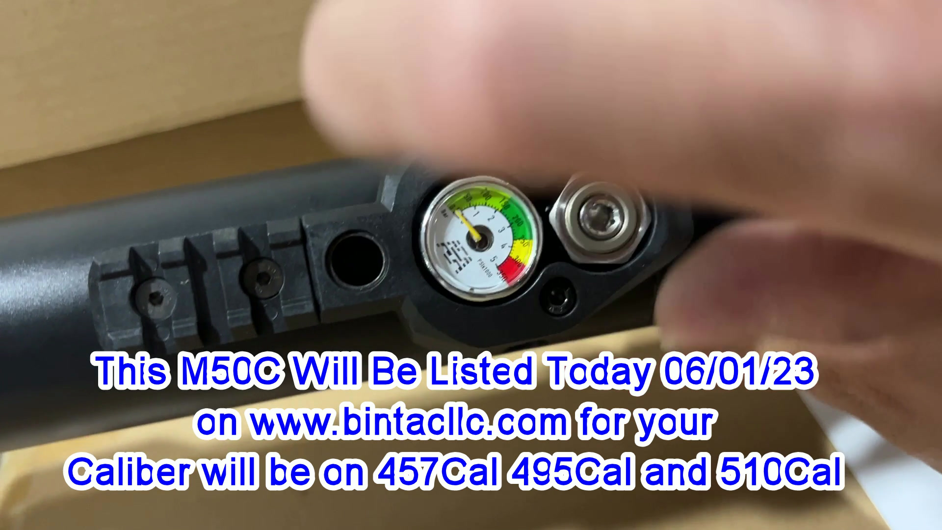 Bintac M50C Customized 457,50,510Cal With 13' 22'Barrel Option