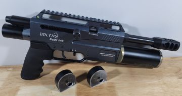 BinTac SP-45 Semi Bigbore Pistol With 3in1 Scope(optional)
