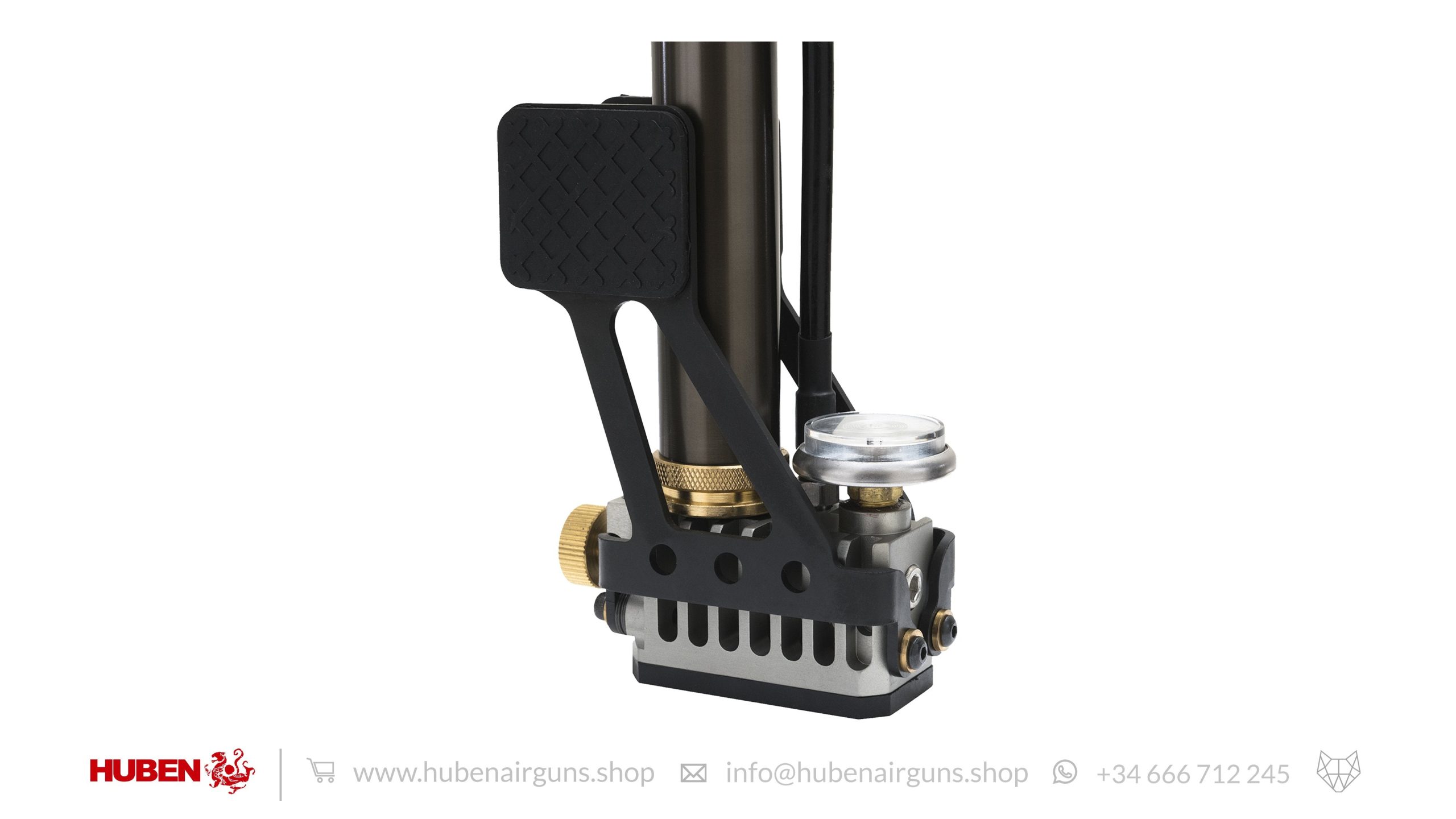 Huben Handpump for PCP Airguns · 350BAR/5000 PSI