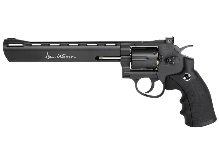Dan Wesson 8" CO2 BB Revolver, Black Dan Wesson 8" CO2 BB Revolver, Black