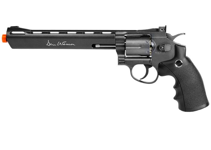Dan Wesson 8" CO2 Airsoft Revolver, Grey Dan Wesson 8" CO2 Airsoft Revolver, Grey