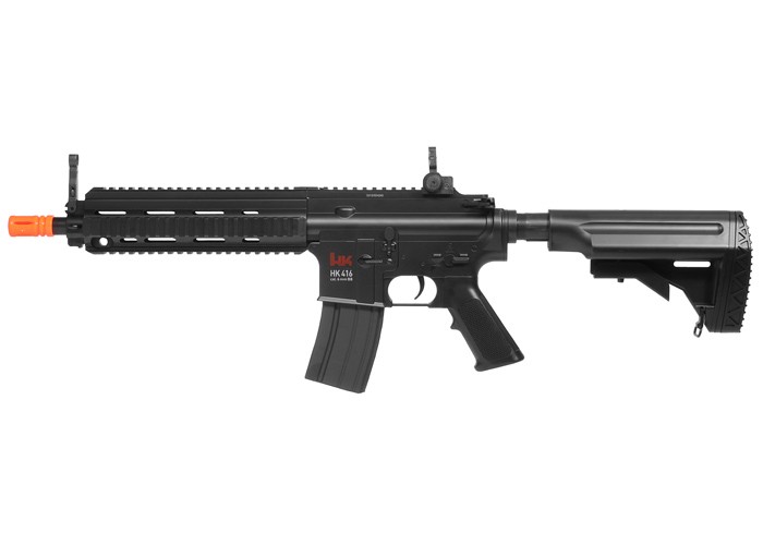 H&K 416 AEG Airsoft Rifle, Black H&K 416 AEG Airsoft Rifle, Black