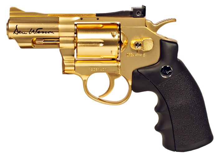 Dan Wesson CO2 BB Revolver, Gold, 2.5" Dan Wesson CO2 BB Revolver, Gold, 2.5"