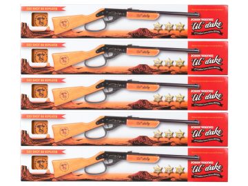 John Wayne Lil Duke BB Gun Rifle, 5ct
