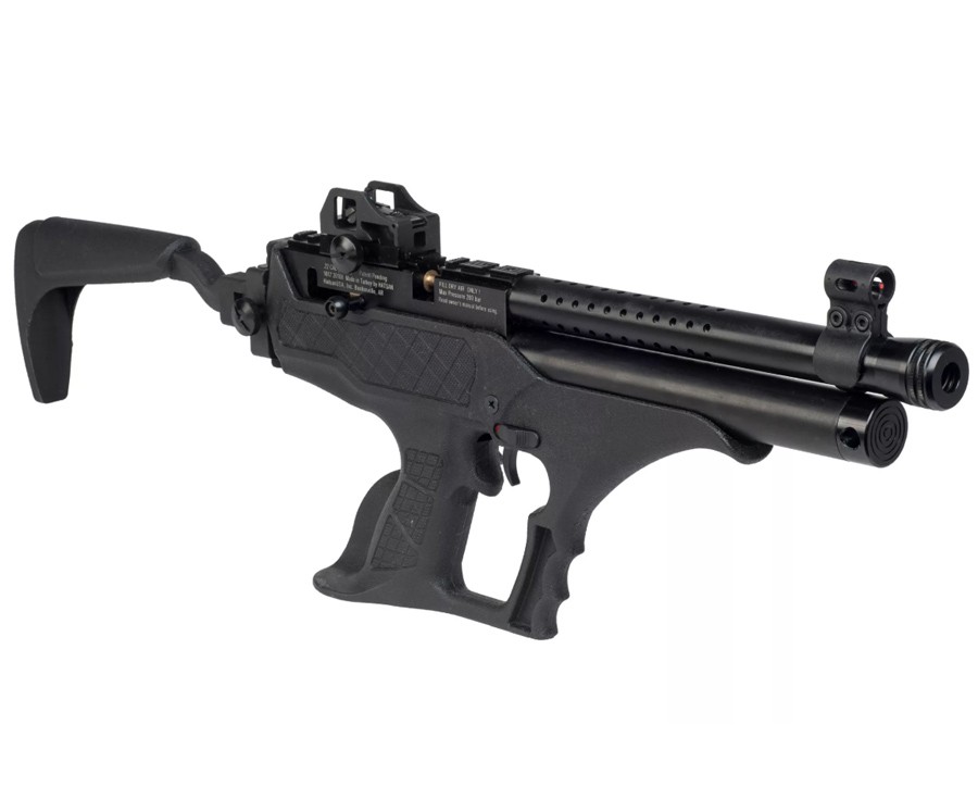 Hatsan Sortie Tact Semi-Auto PCP Air Pistol, Synthetic Hatsan Sortie Tact Semi-Auto PCP Air Pistol, Synthetic