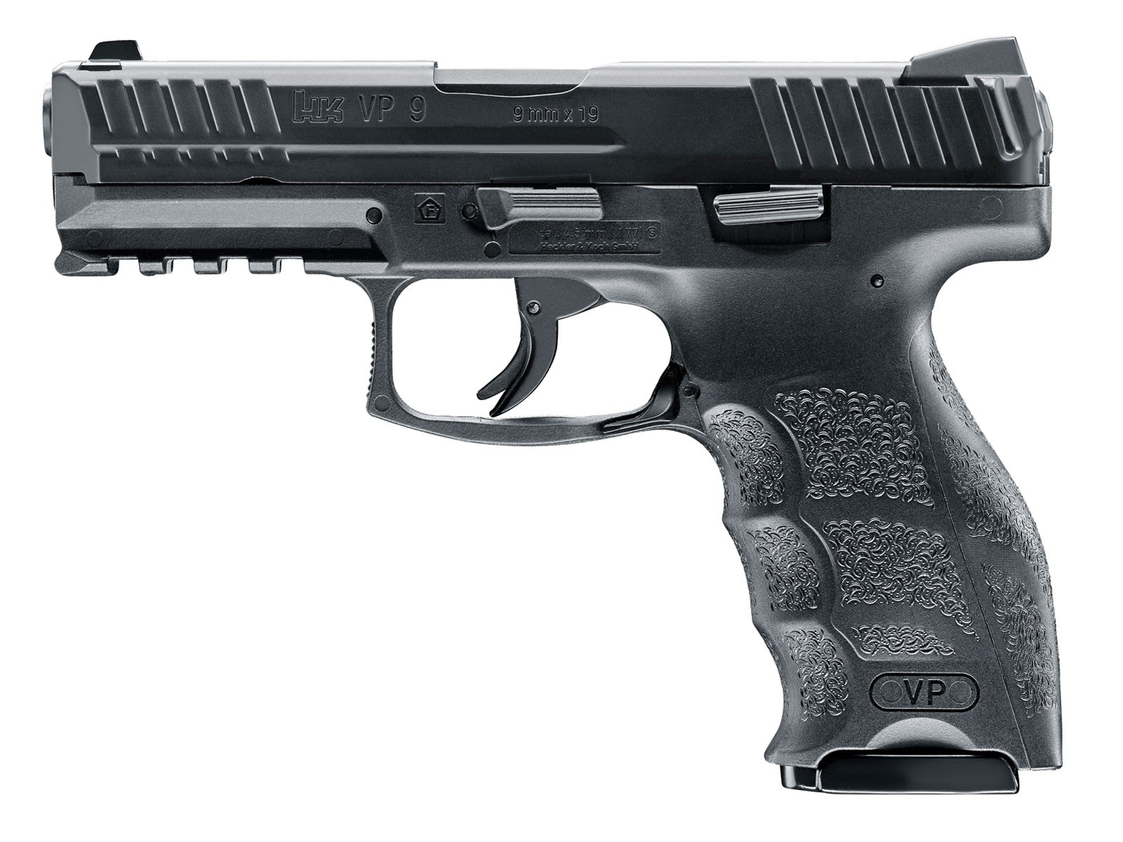 Heckler & Koch VP9 CO2 BB Air Pistol, Black Heckler & Koch VP9 CO2 BB Air Pistol, Black