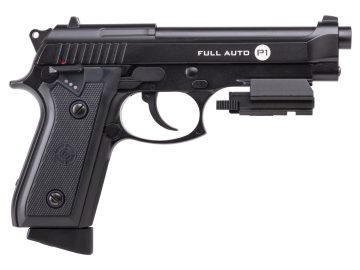 Crosman P1 Full Auto Blowback CO2 BB Pistol with Laser