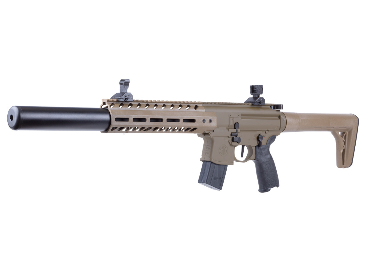 SIG Sauer MCX Pellet Rifle Gen 2, Flat Dark Earth SIG Sauer MCX Pellet Rifle Gen 2, Flat Dark Earth