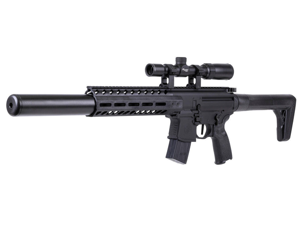 SIG Sauer MCX Pellet Rifle Gen 2, Black, Scoped SIG Sauer MCX Pellet Rifle Gen 2, Black, Scoped