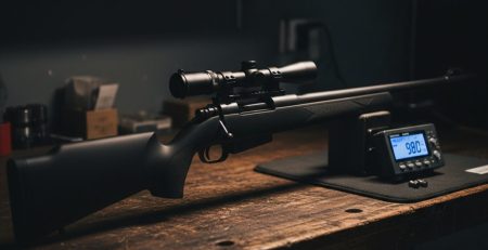 A selection of airgun slugs of different weights on a dark surface.